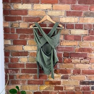 Aerie Wrap One Piece Swimsuit